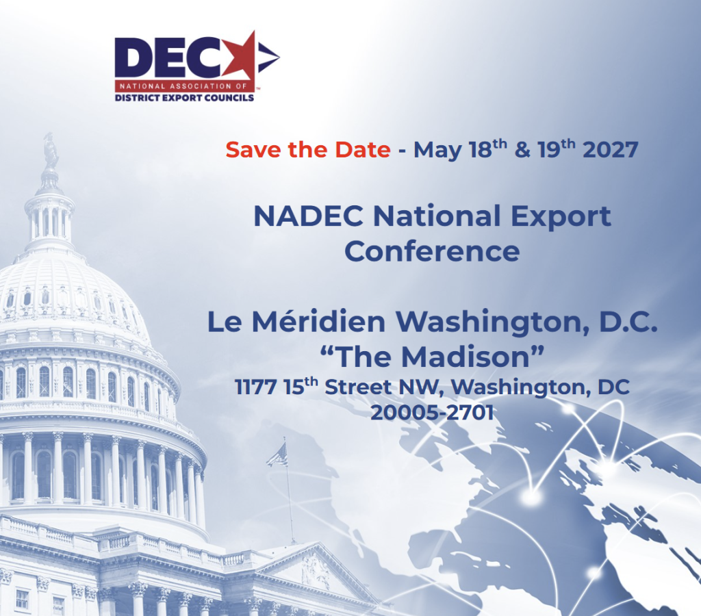 DEC Export conference save the date